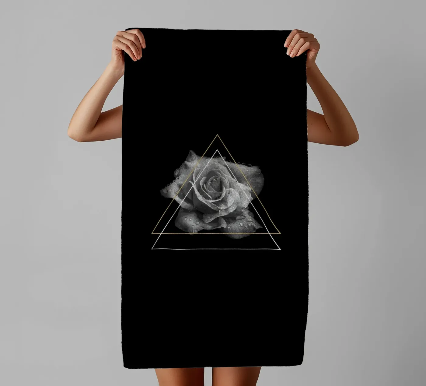 Rose badhanddoek van KHouse Studio