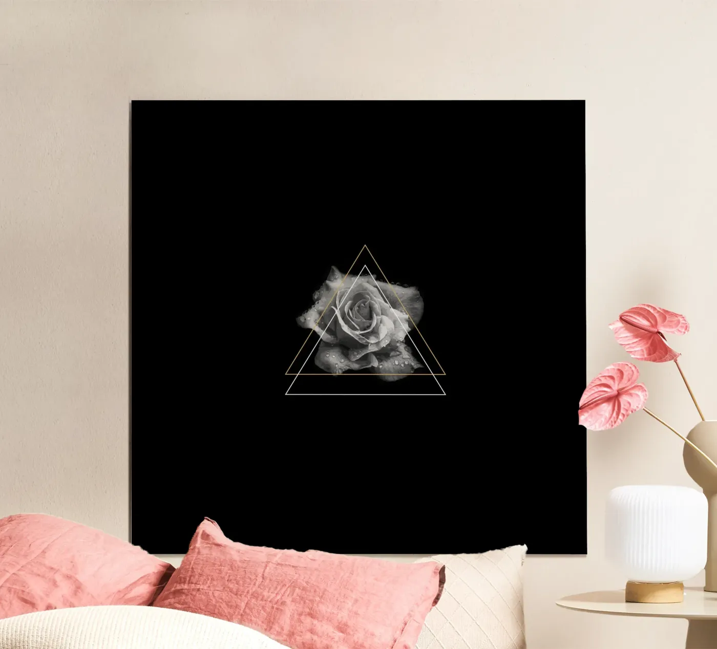 Rose Poster von KHouse Studio