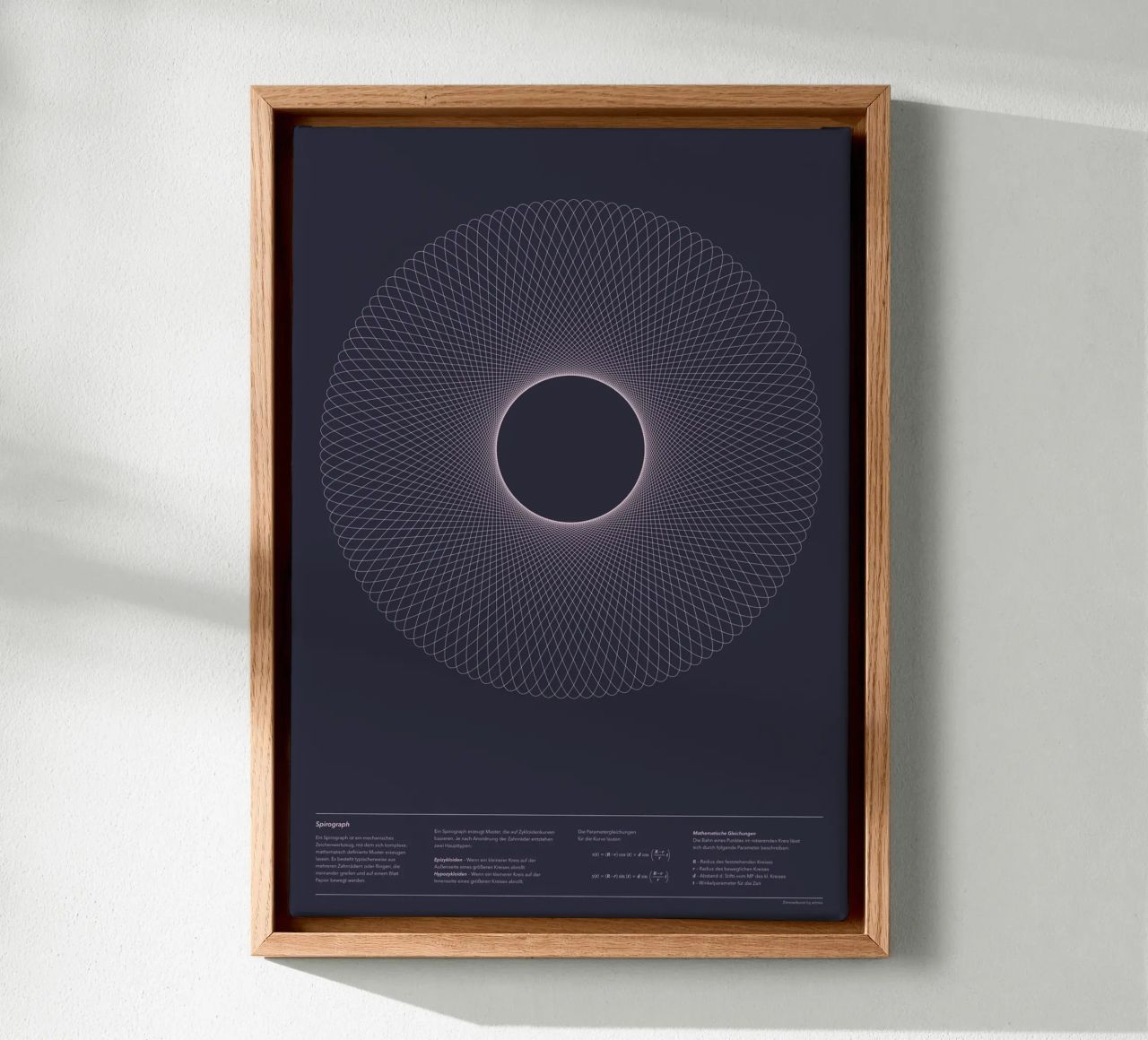 Spirograph Series - A02 tela da zimmerkunst