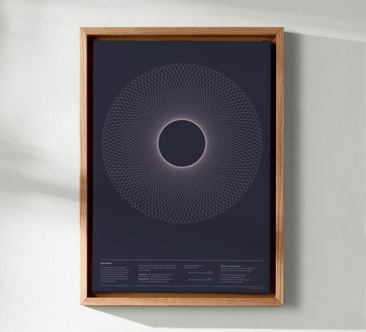 Spirograph Series - A02 tela da zimmerkunst