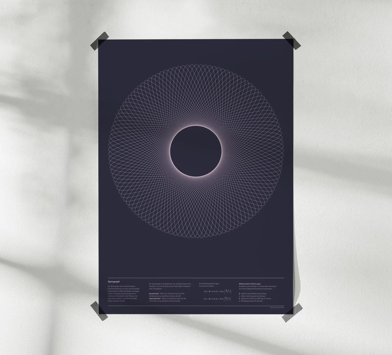 Spirograph Series - A02 hahnemühle de zimmerkunst