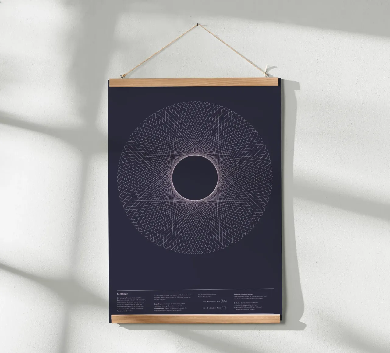 Spirograph Series - A02 Hahnemühle von zimmerkunst