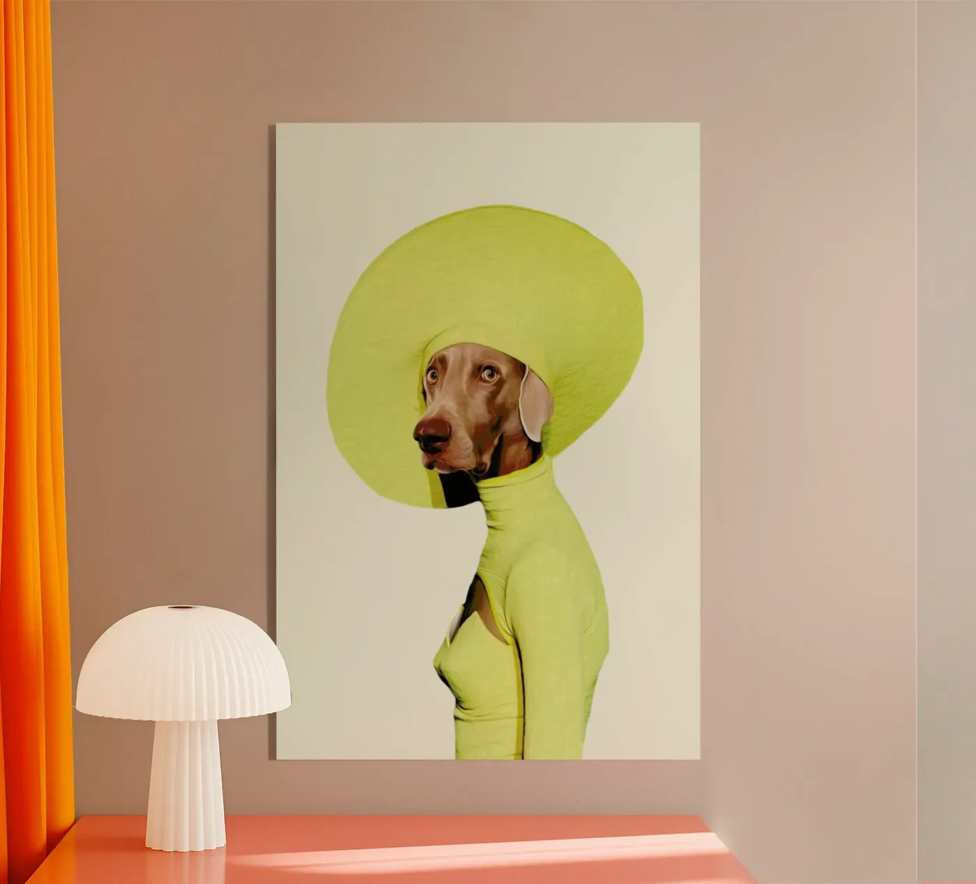 Mrs Submarine acrylic glass by Mrs. Pepper's Designs