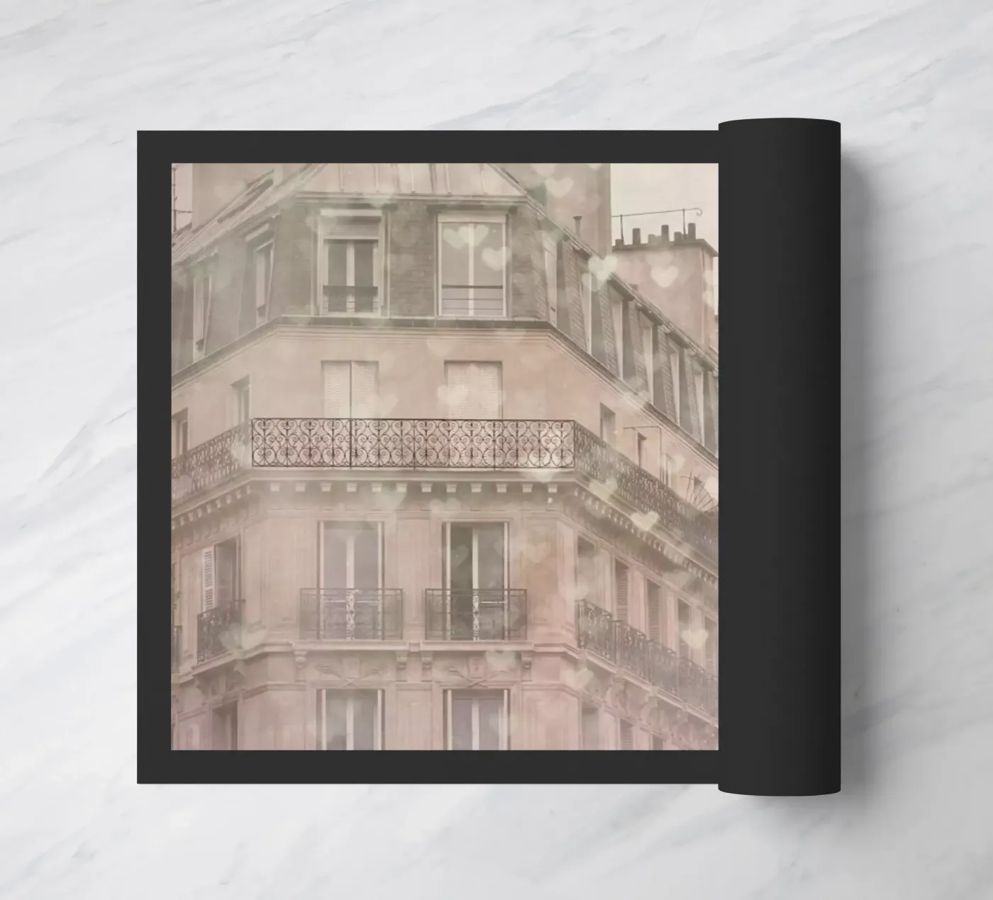 Heart Paris deurmat van Keri Bevan