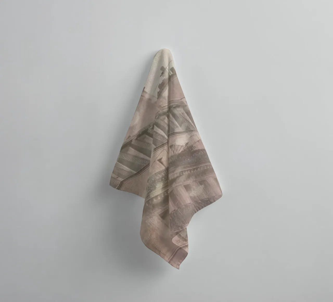 Heart Paris towel by Keri Bevan