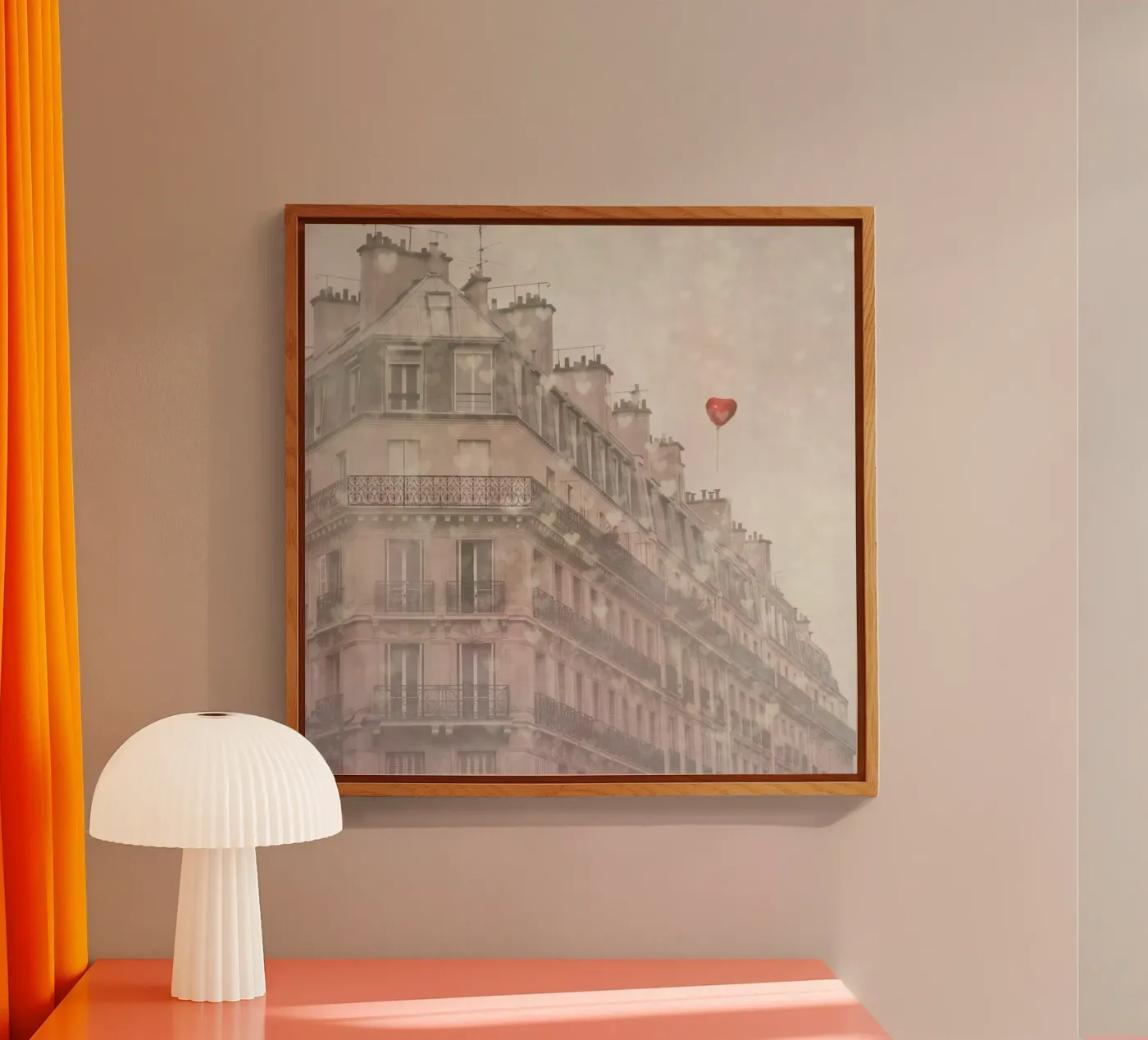 Heart Paris plexiglass da Keri Bevan