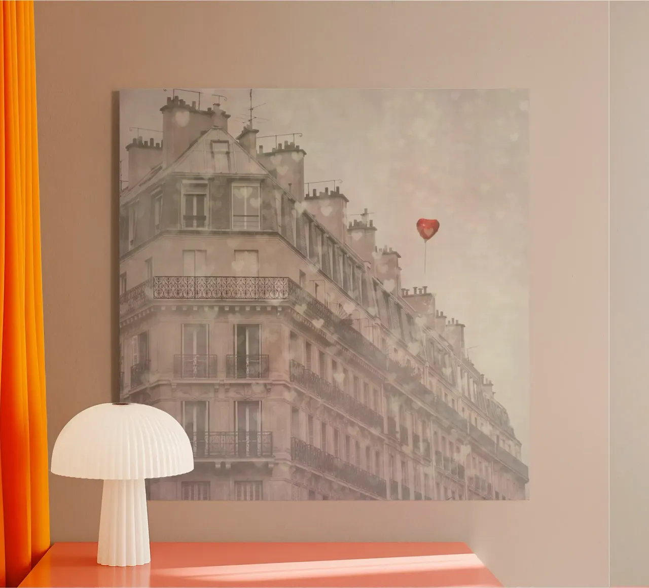 Heart Paris plexiglass da Keri Bevan