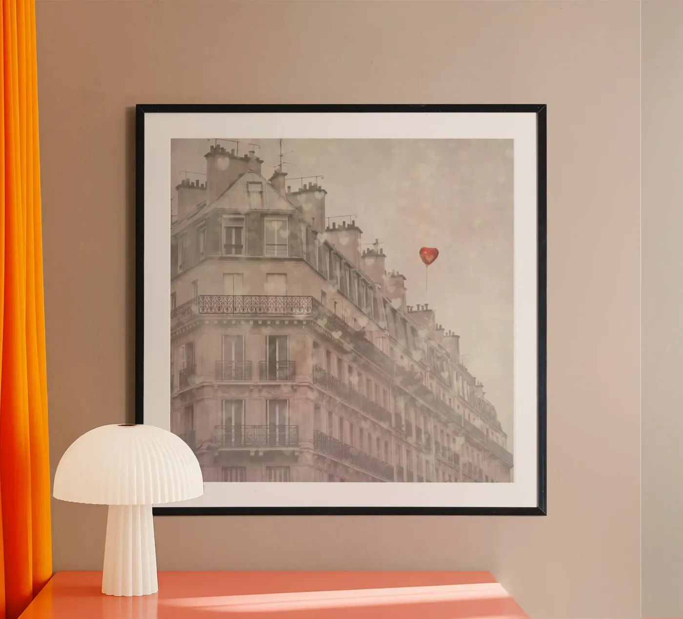 Heart Paris poster da Keri Bevan