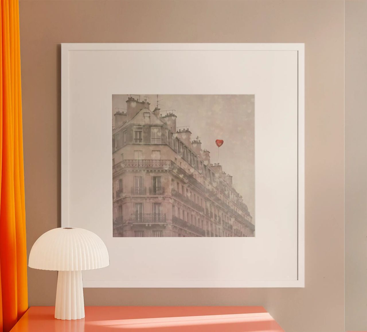 Heart Paris poster de Keri Bevan