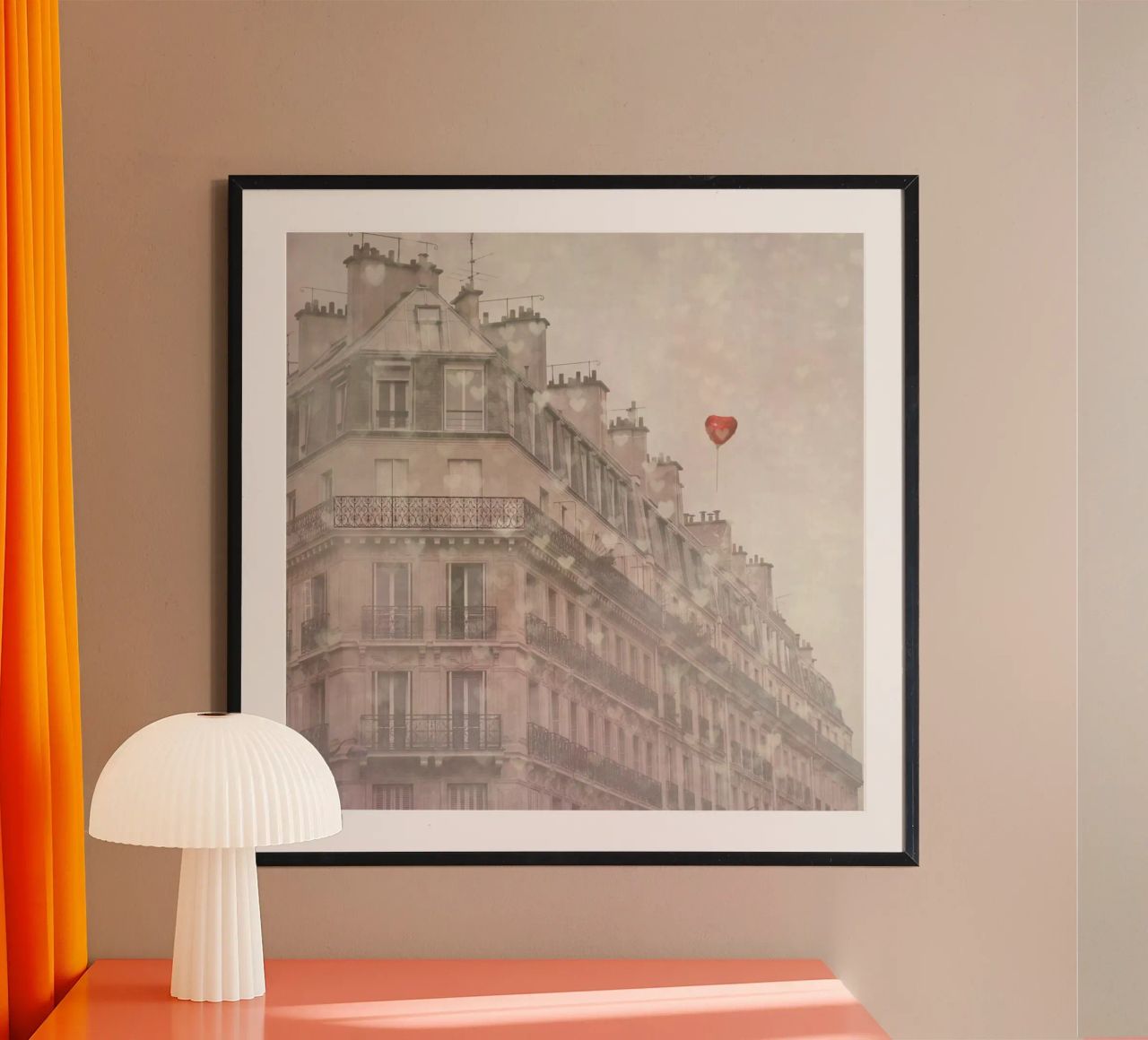 Heart Paris poster de Keri Bevan