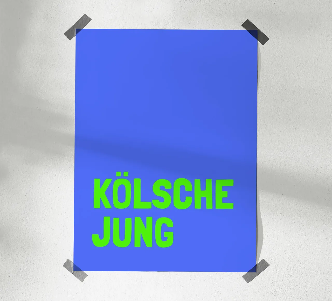 Kölsche Jung poster da Ohkimiko