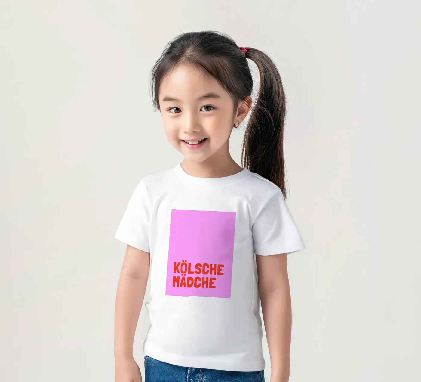 Kölsche Mädche t-shirt bambini da Ohkimiko