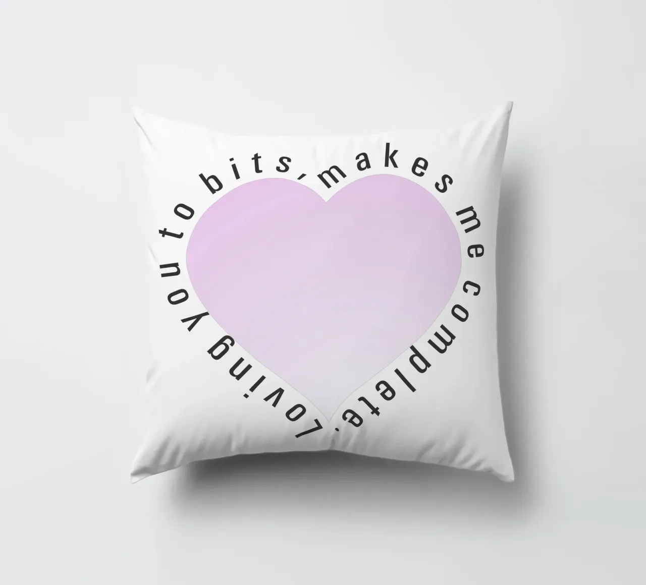 Heartbits 1 cuscino da KHouse Studio