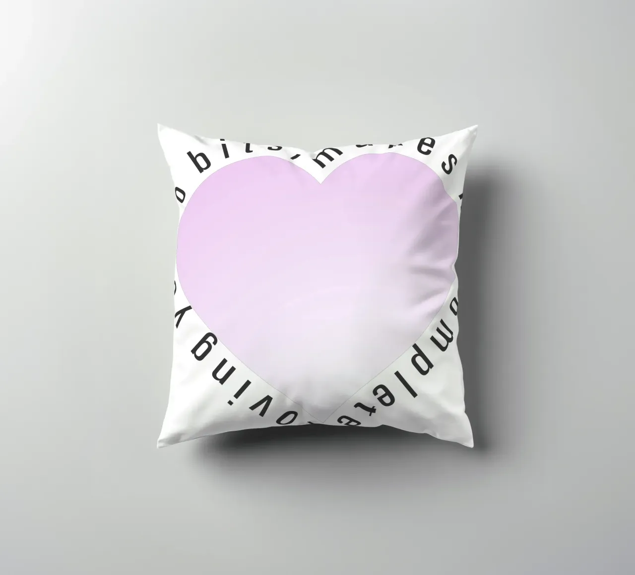 Heartbits 1 cuscino da KHouse Studio