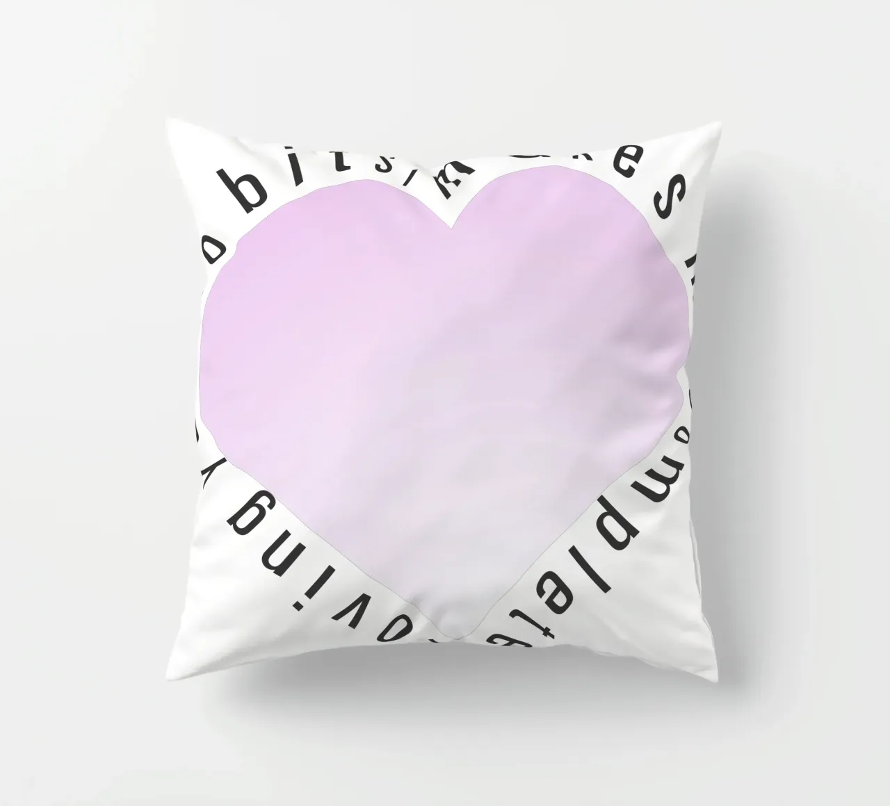 Heartbits 1 cuscino da KHouse Studio