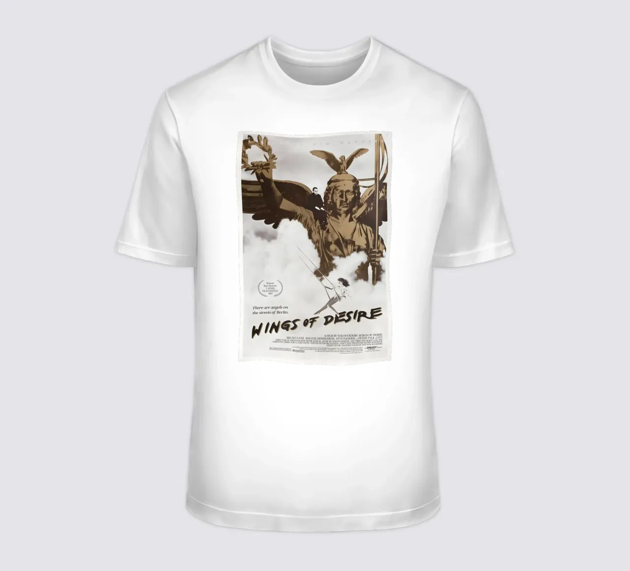 Wings of Desire Movie t-shirt da Attaboy Dsgn