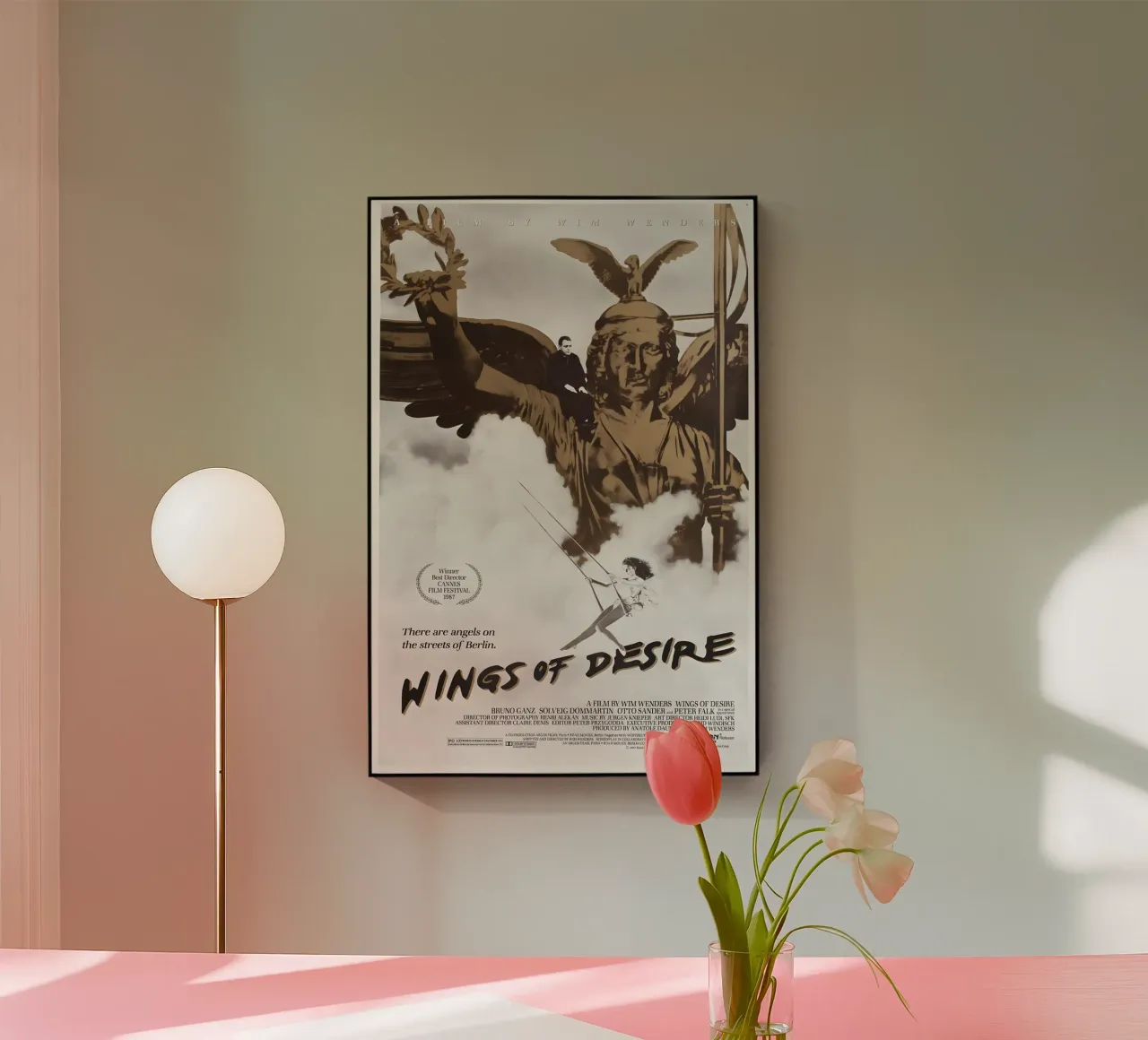 Wings of Desire Movie plexiglass da Attaboy Dsgn