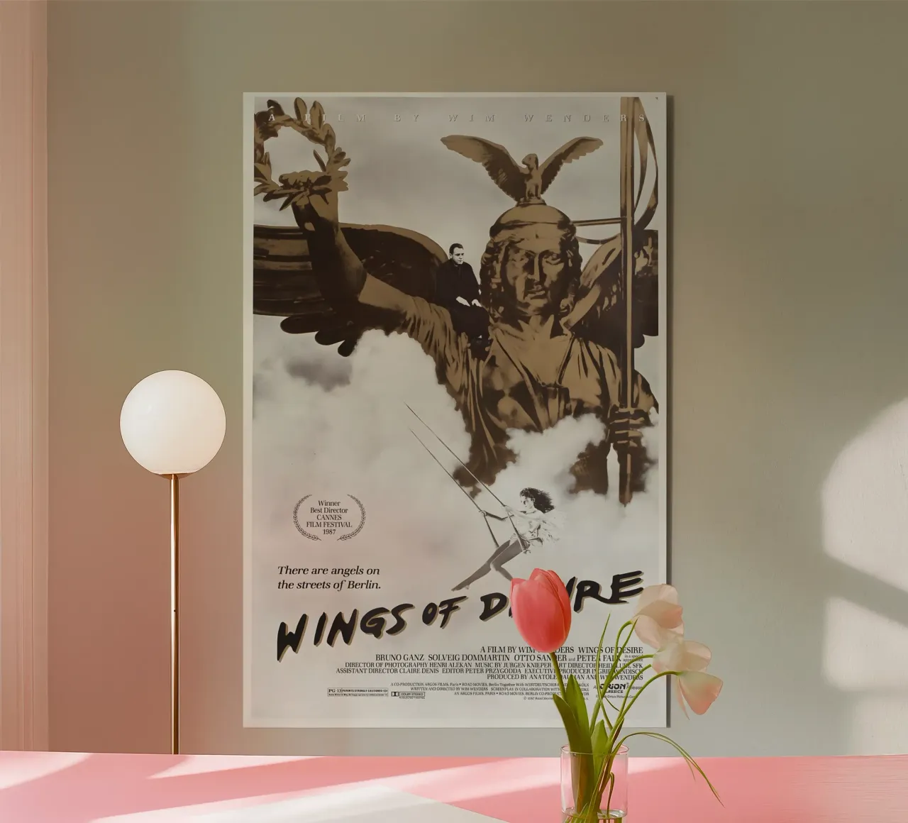 Wings of Desire Movie alluminio dibond da Attaboy Dsgn