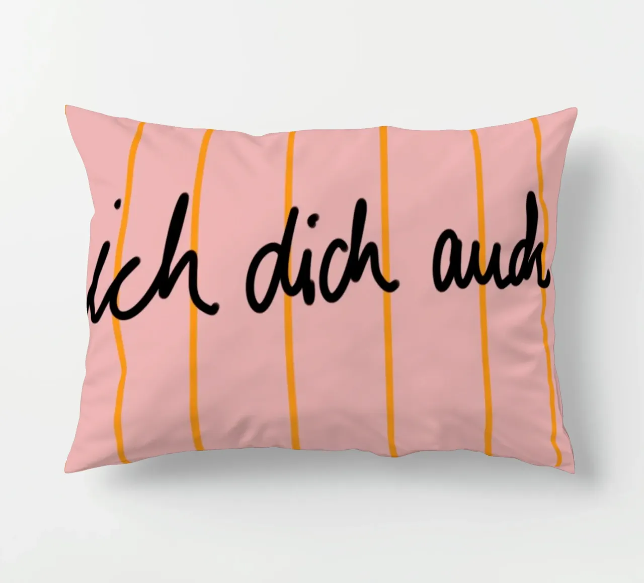 ich dich auch. Kissen von Hej Ibiza by Ute Arnold