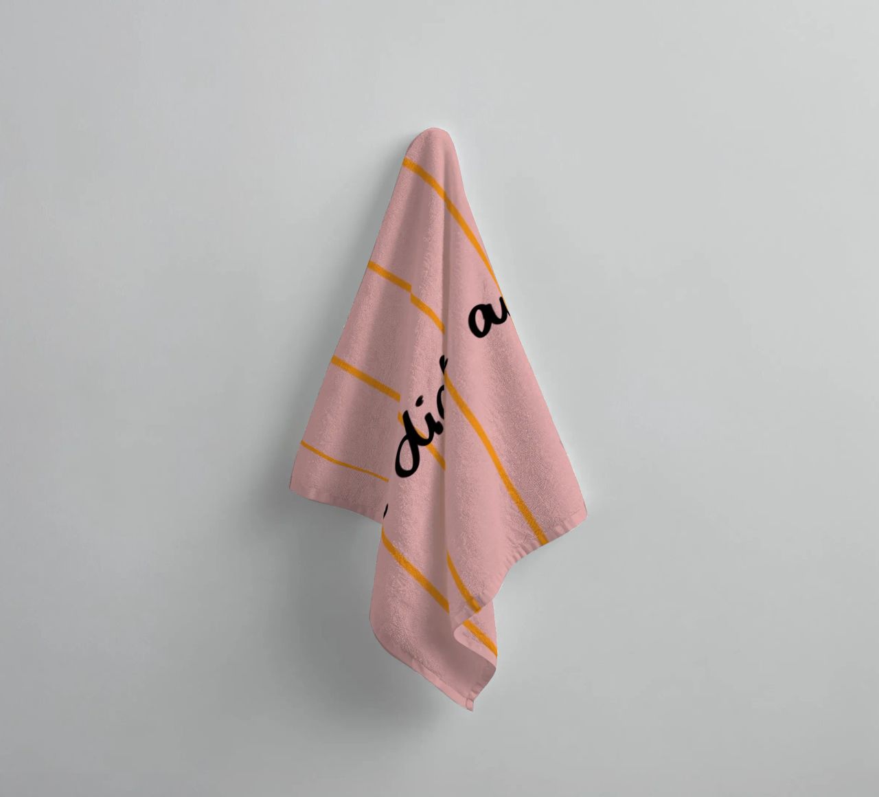 ich dich auch. towel by Hej Ibiza by Ute Arnold