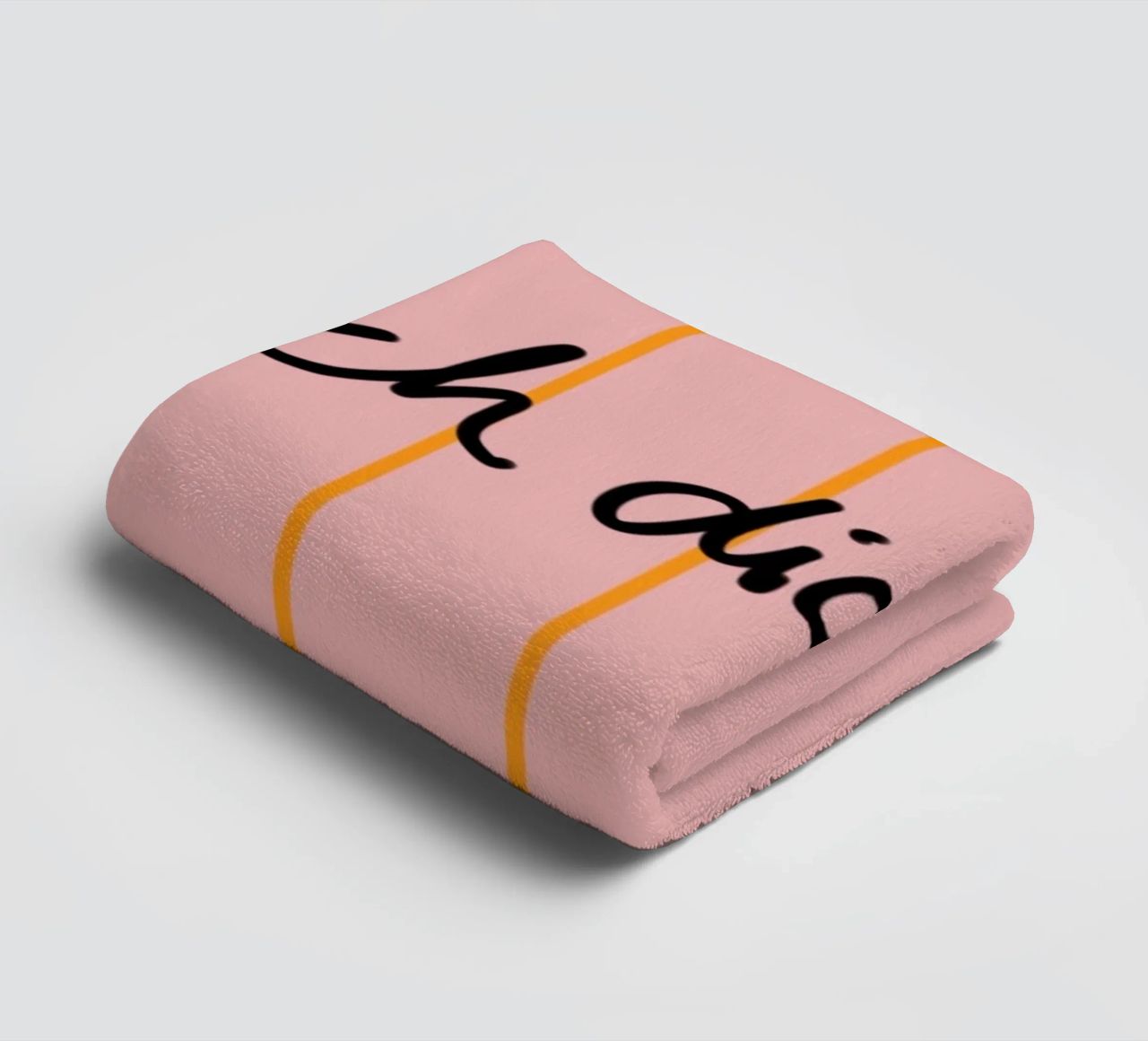 ich dich auch. towel by Hej Ibiza by Ute Arnold