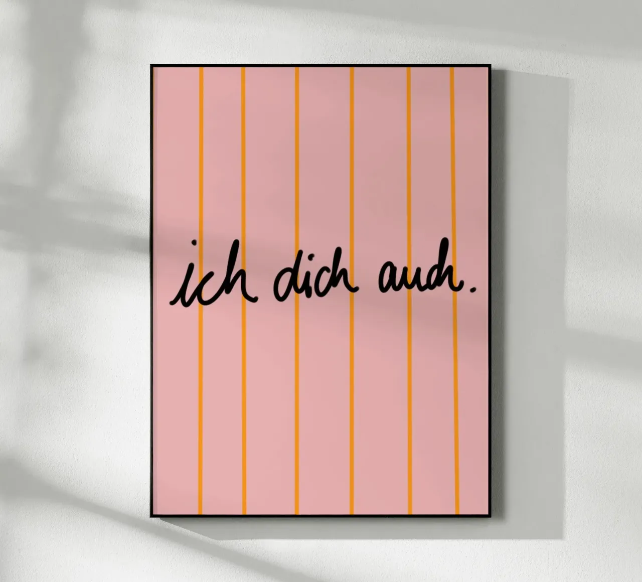 ich dich auch. plexiglass da Hej Ibiza by Ute Arnold