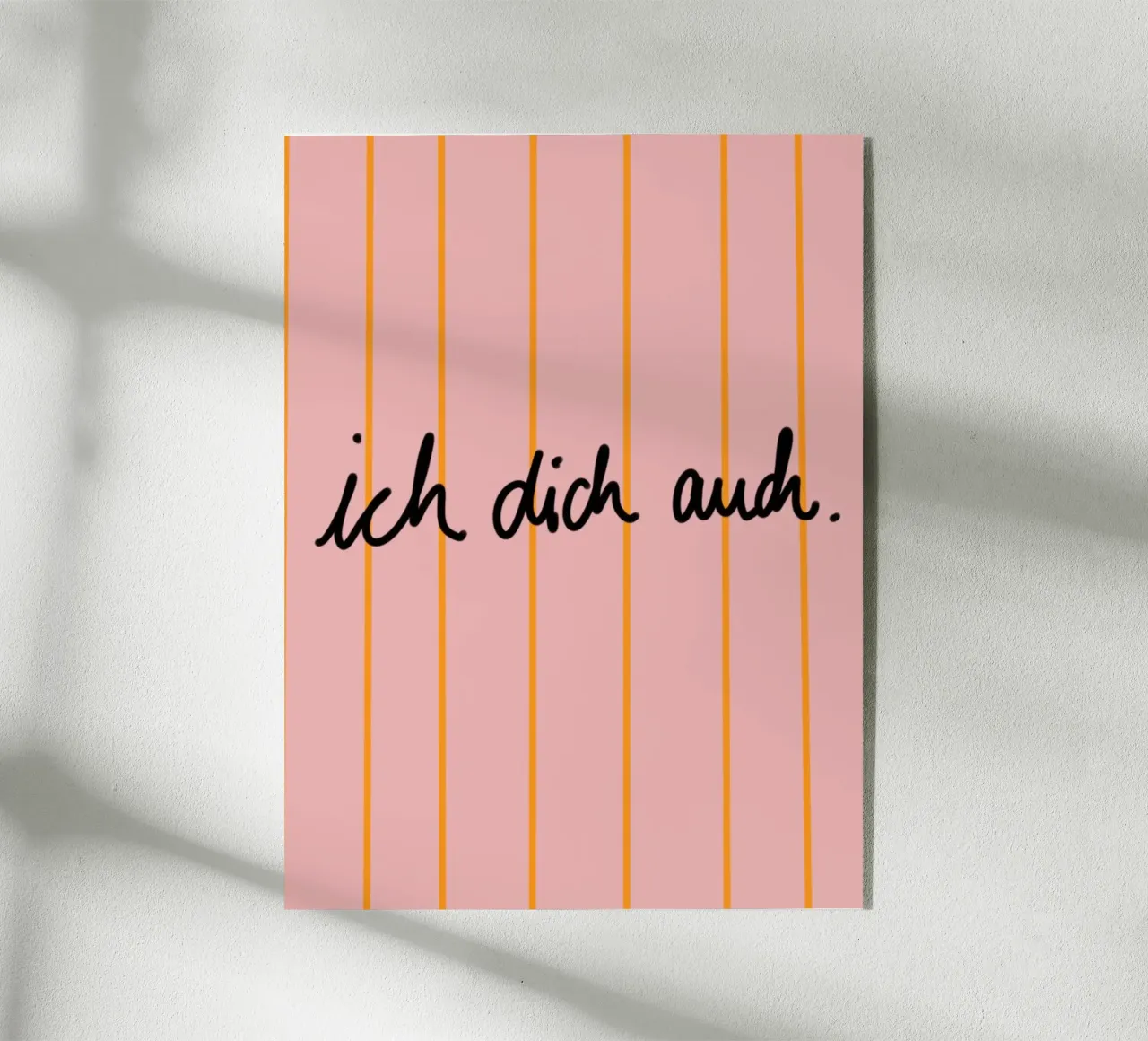 ich dich auch. plexiglass da Hej Ibiza by Ute Arnold