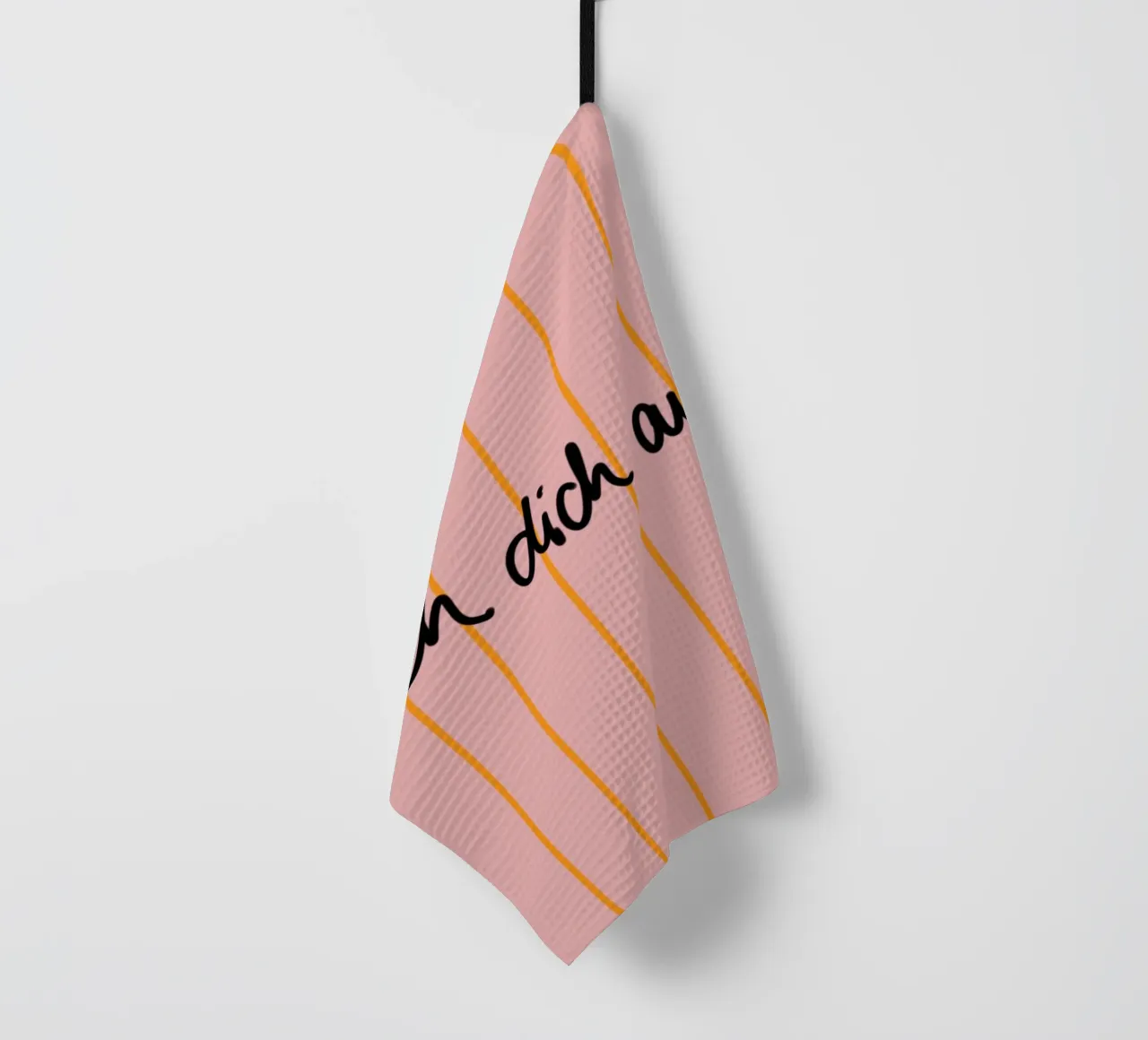 ich dich auch. torchon de Hej Ibiza by Ute Arnold