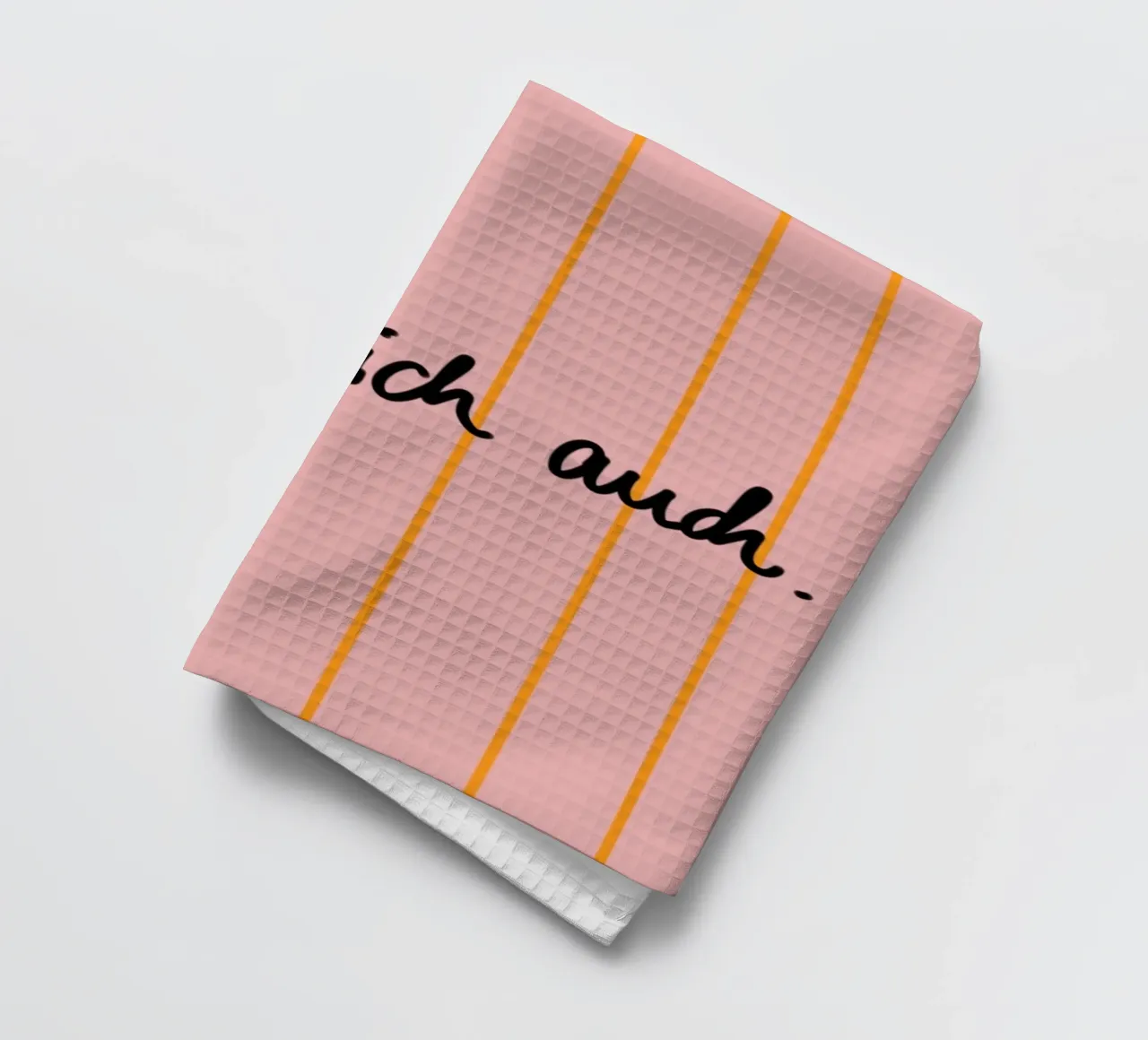 ich dich auch. torchon de Hej Ibiza by Ute Arnold