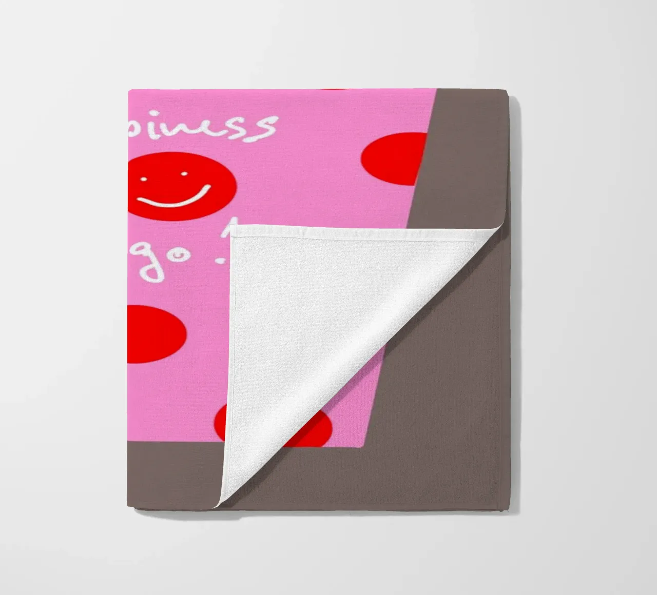 Happiness to go! telo mare da Hej Ibiza by Ute Arnold