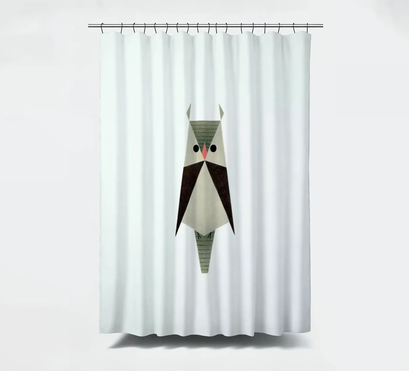 Eule #1 douchegordijn van Anna-Maren Zehnter