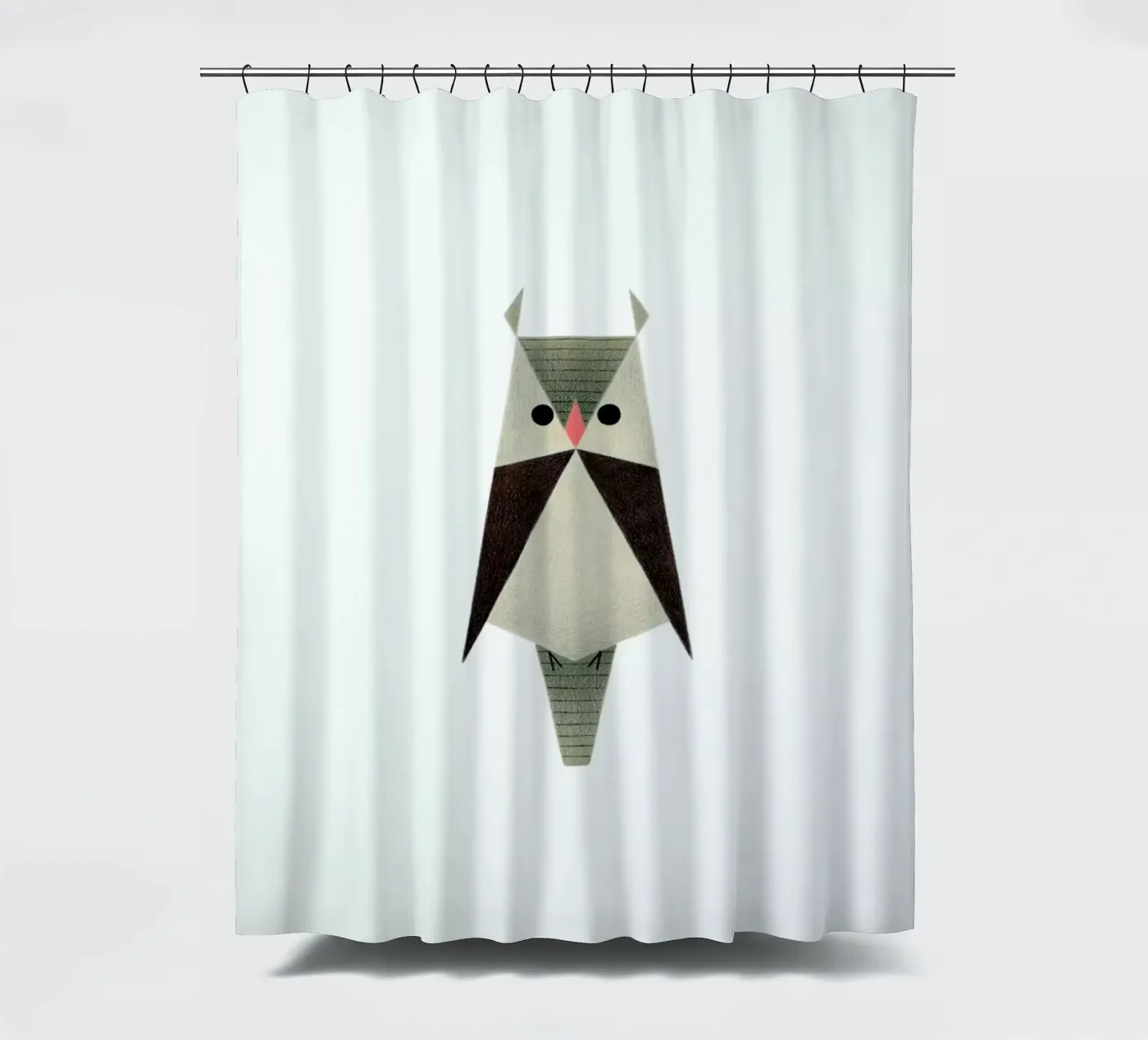 Eule #1 douchegordijn van Anna-Maren Zehnter