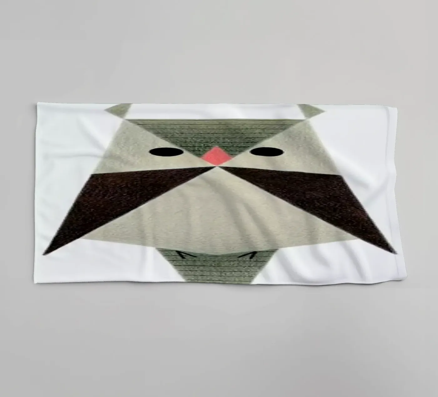 Eule #1 badhanddoek van Anna-Maren Zehnter