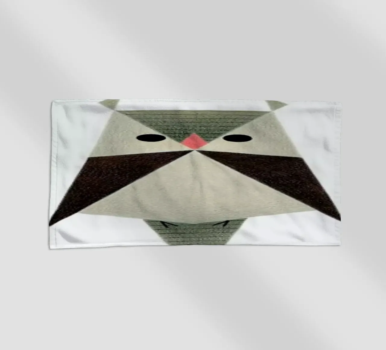 Eule #1 strandhanddoek van Anna-Maren Zehnter