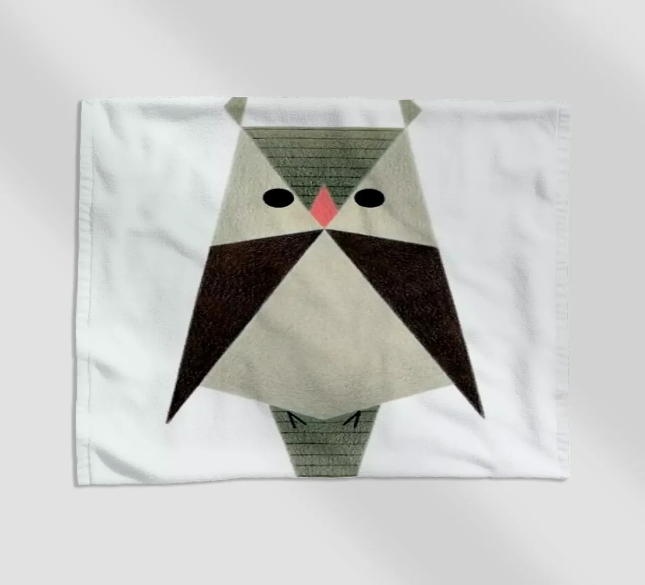 Eule #1 strandhanddoek van Anna-Maren Zehnter