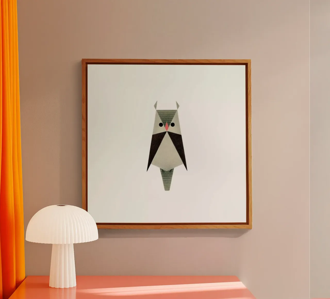 Eule #1 plexiglass da Anna-Maren Zehnter