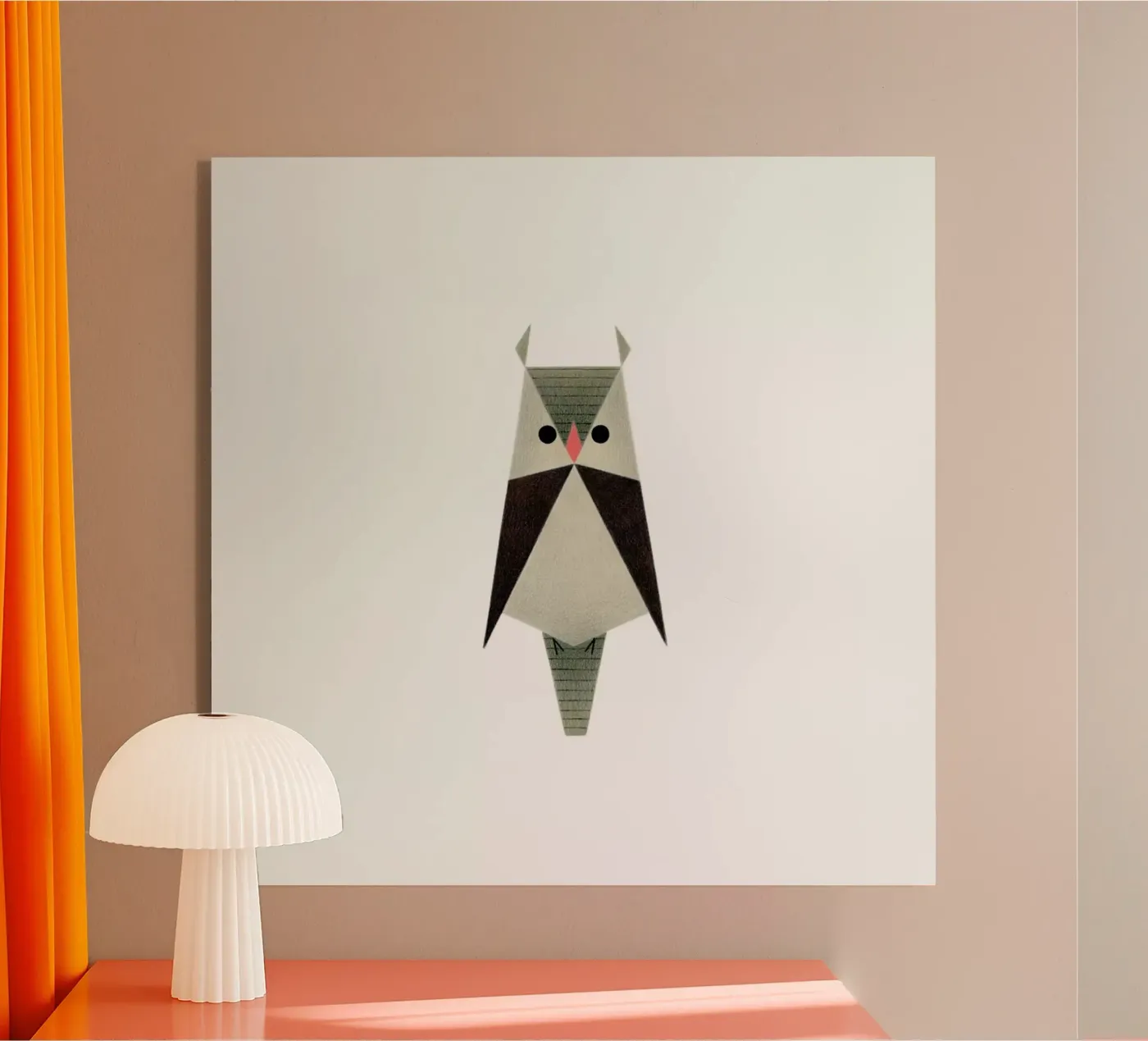 Eule #1 plexiglass da Anna-Maren Zehnter