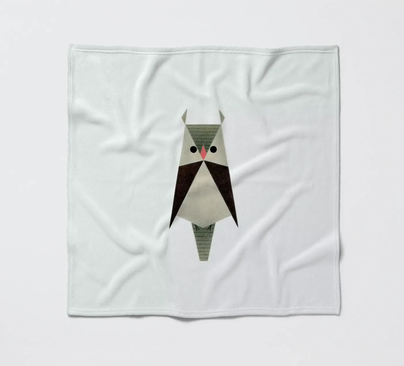 Eule #1 Fleecedecke von Anna-Maren Zehnter