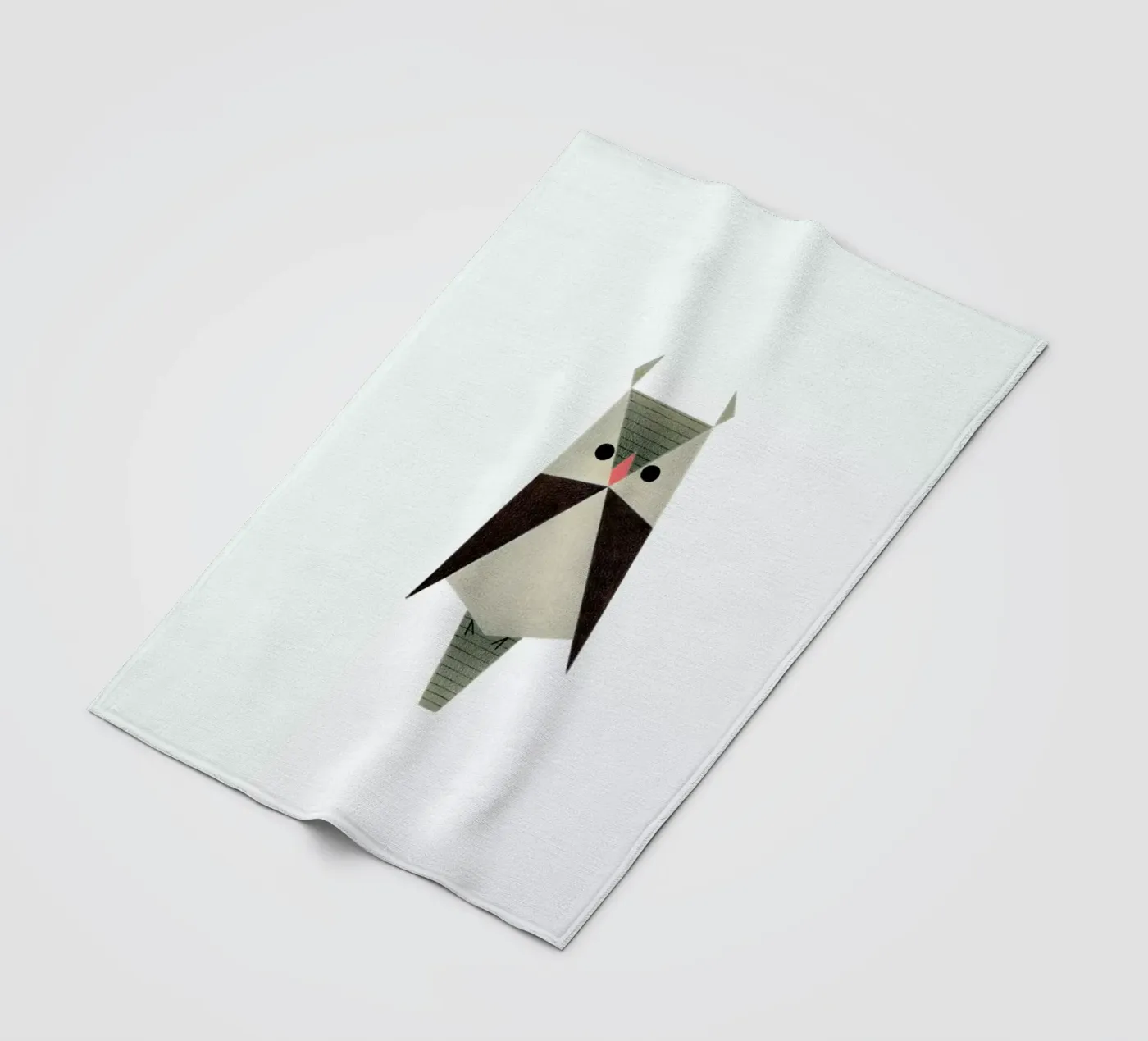 Eule #1 Fleecedecke von Anna-Maren Zehnter
