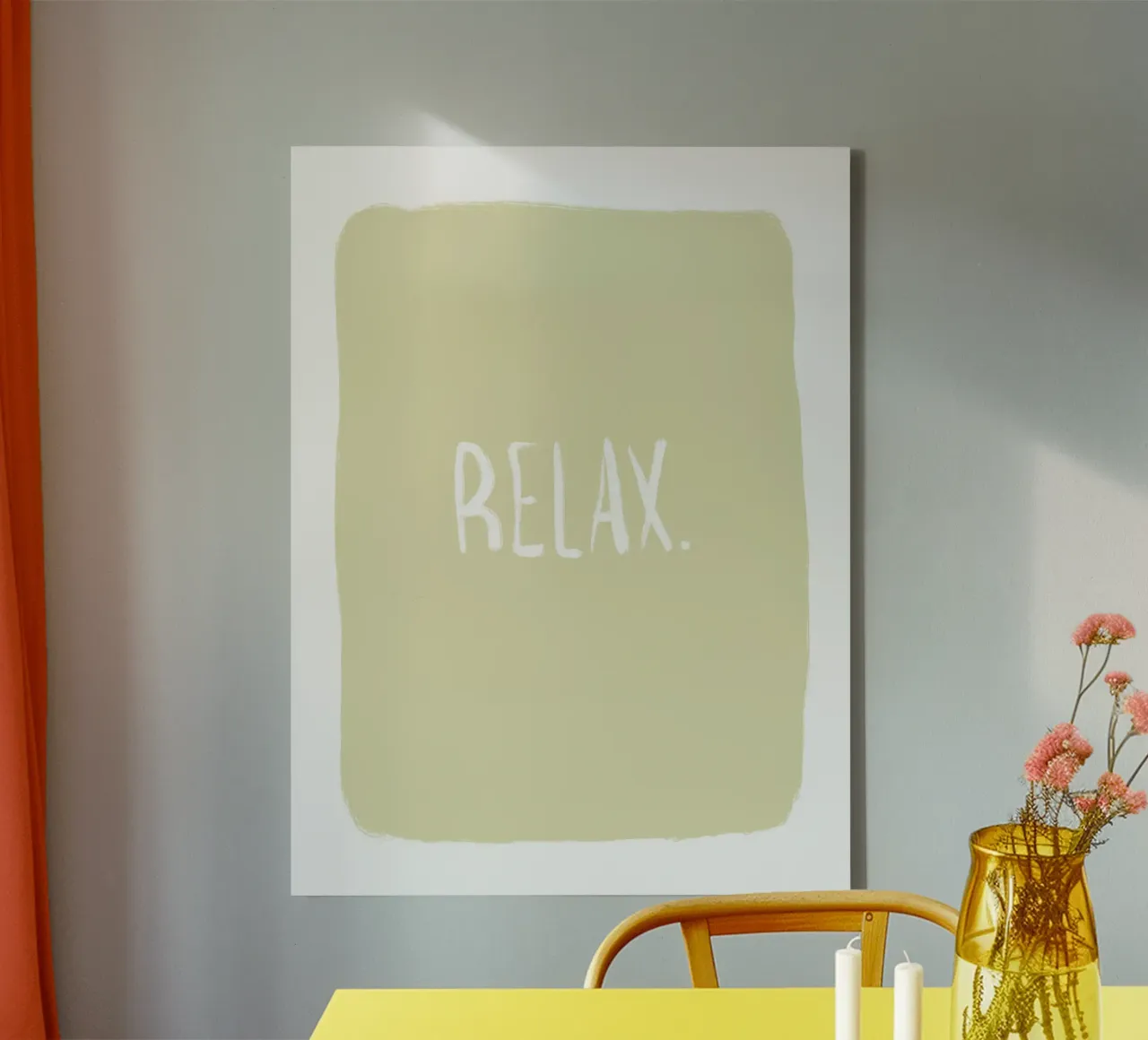 Relax. tela con Cornice a cassetta da Magnific