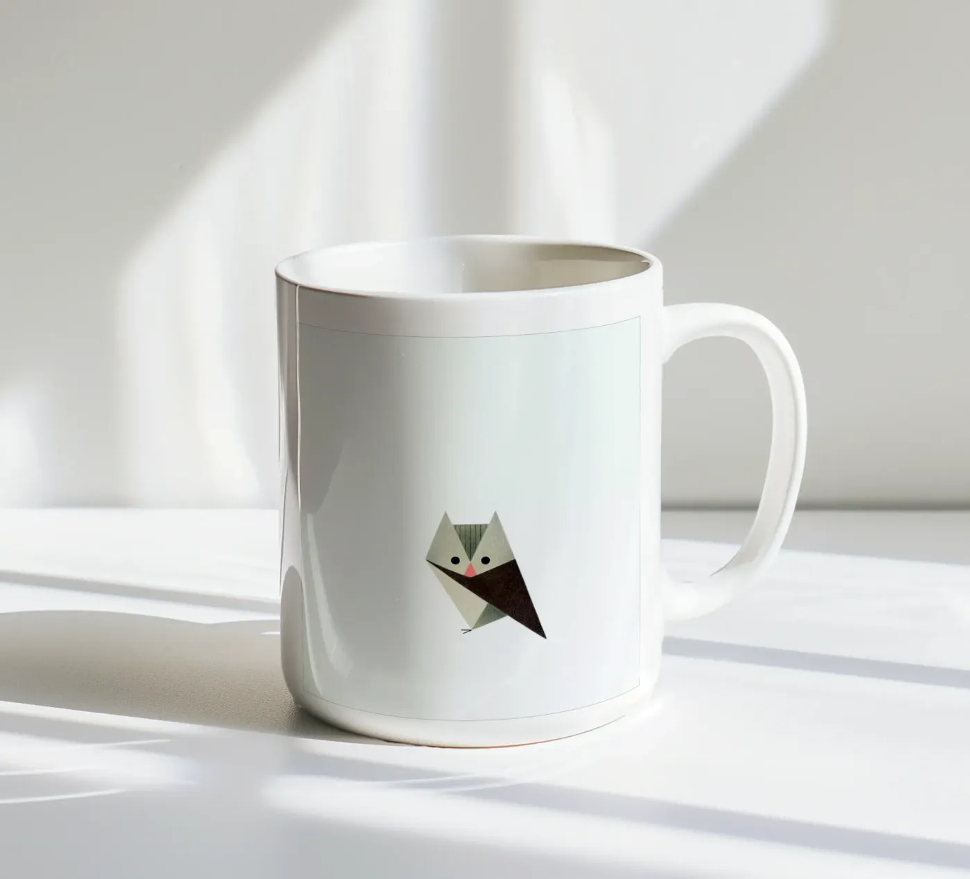 Eule #2 ceramic mug by Anna-Maren Zehnter