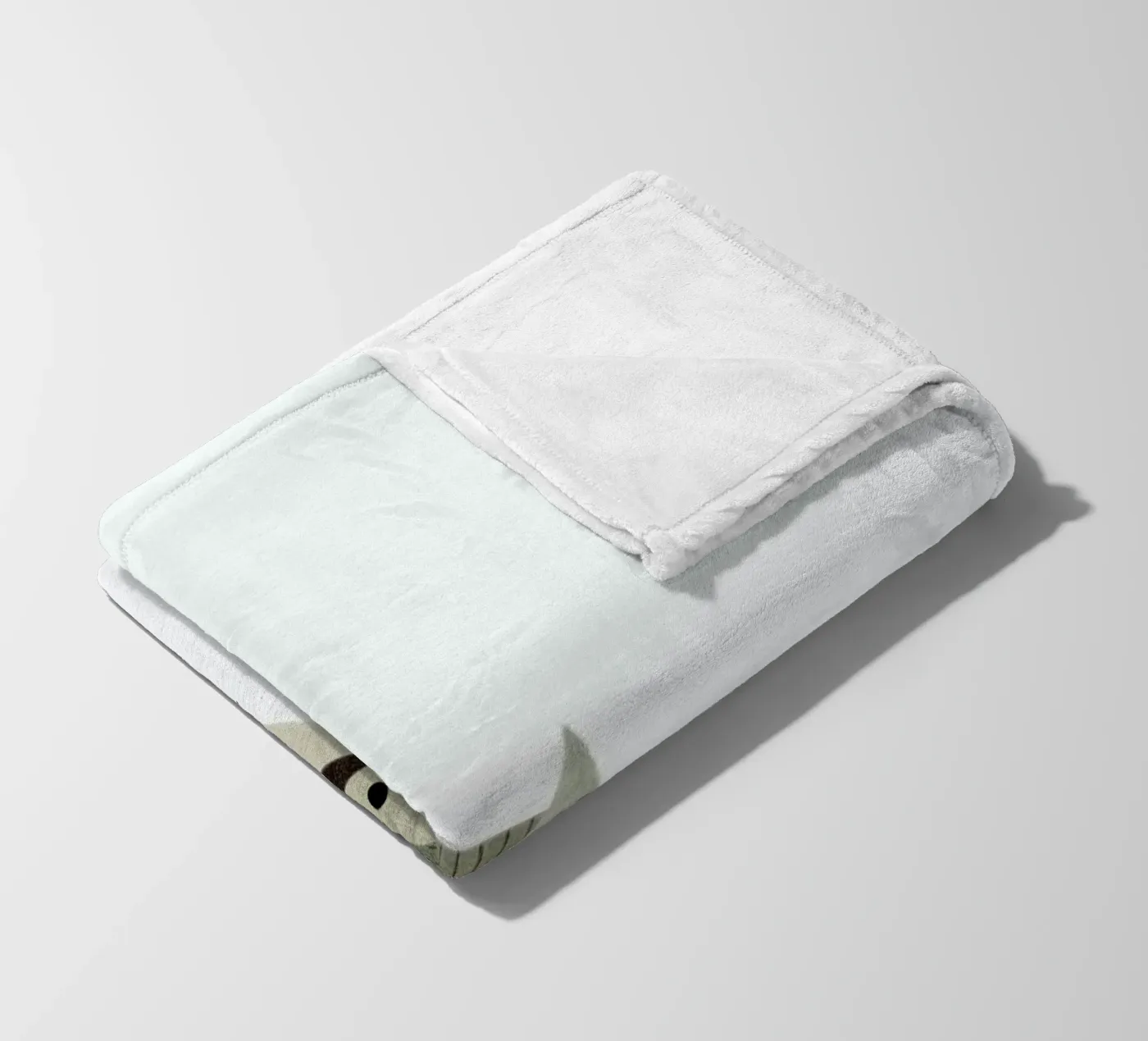 Eule #2 fleece blanket by Anna-Maren Zehnter