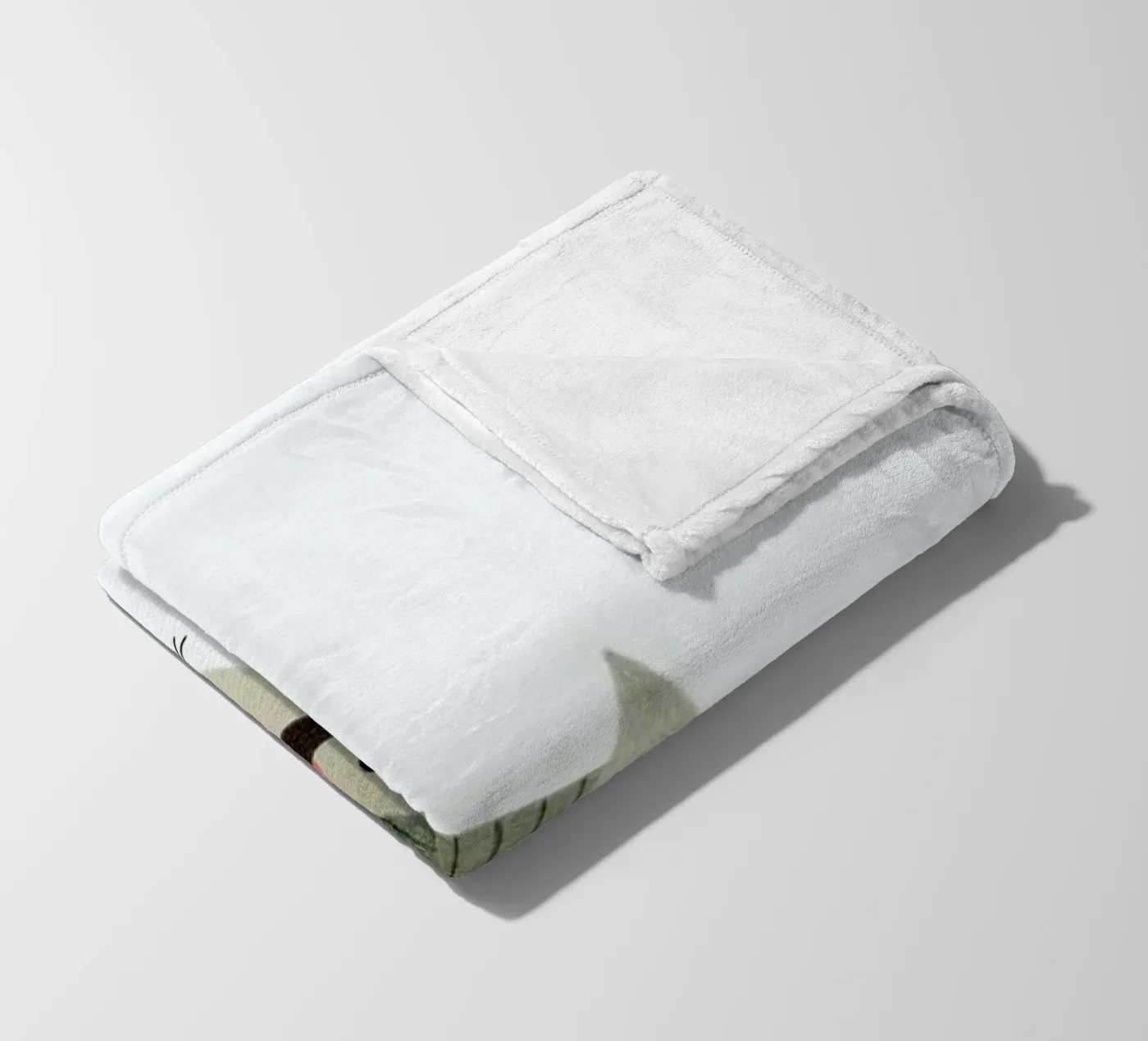 Eule #2 fleece blanket by Anna-Maren Zehnter