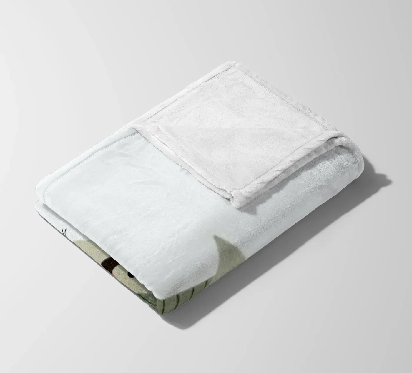 Eule #2 fleece blanket by Anna-Maren Zehnter