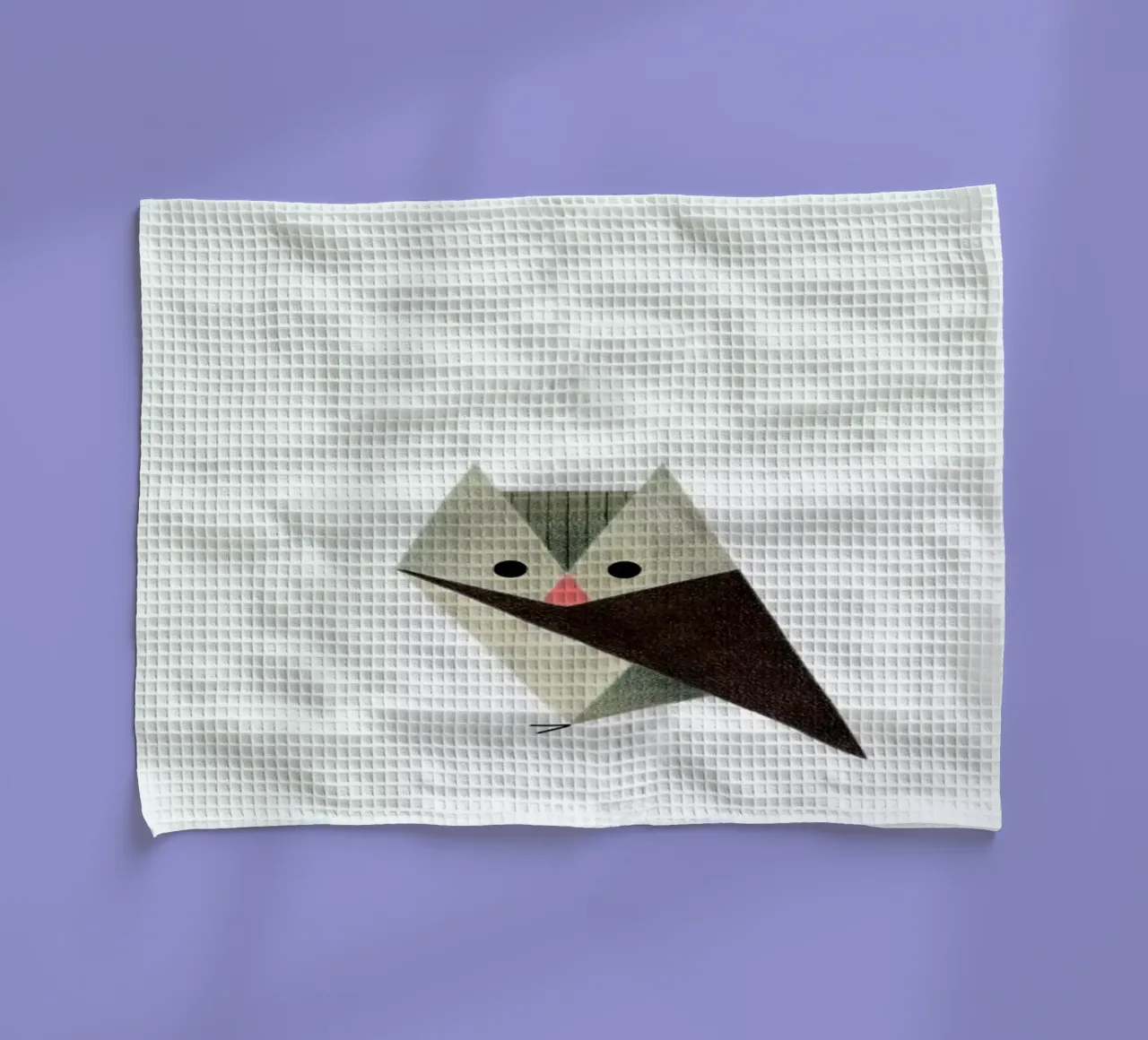 Eule #2 torchon de Anna-Maren Zehnter