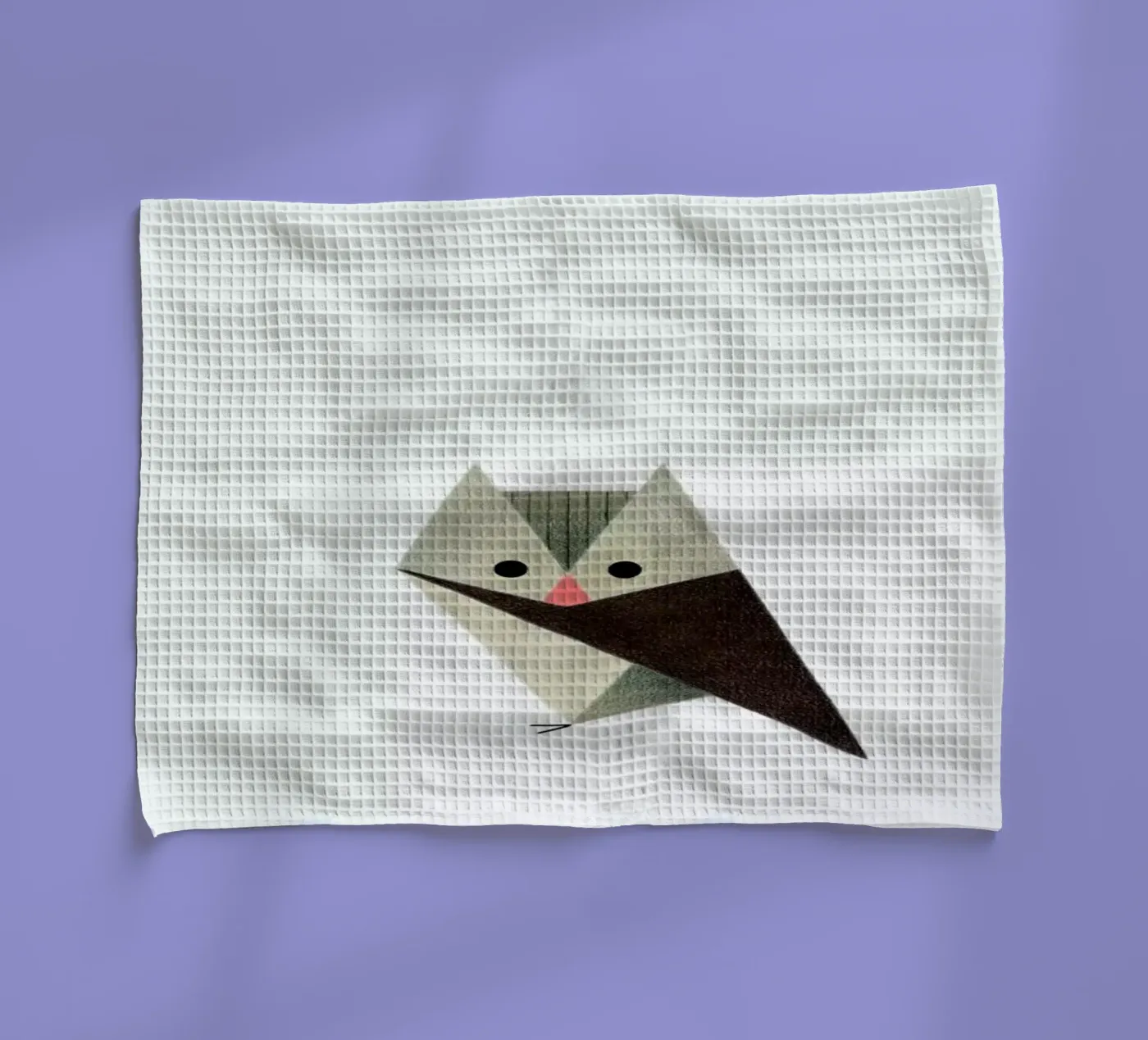 Eule #2 torchon de Anna-Maren Zehnter