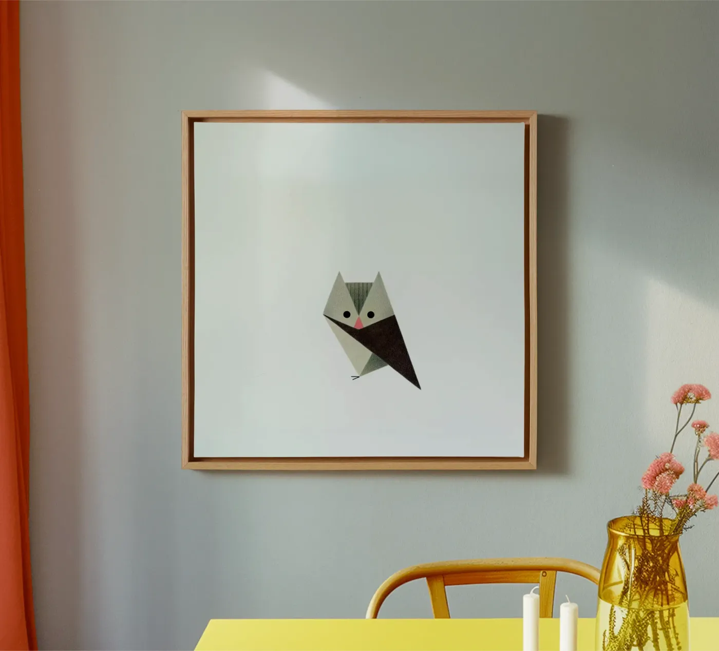 Eule #2 canvas by Anna-Maren Zehnter