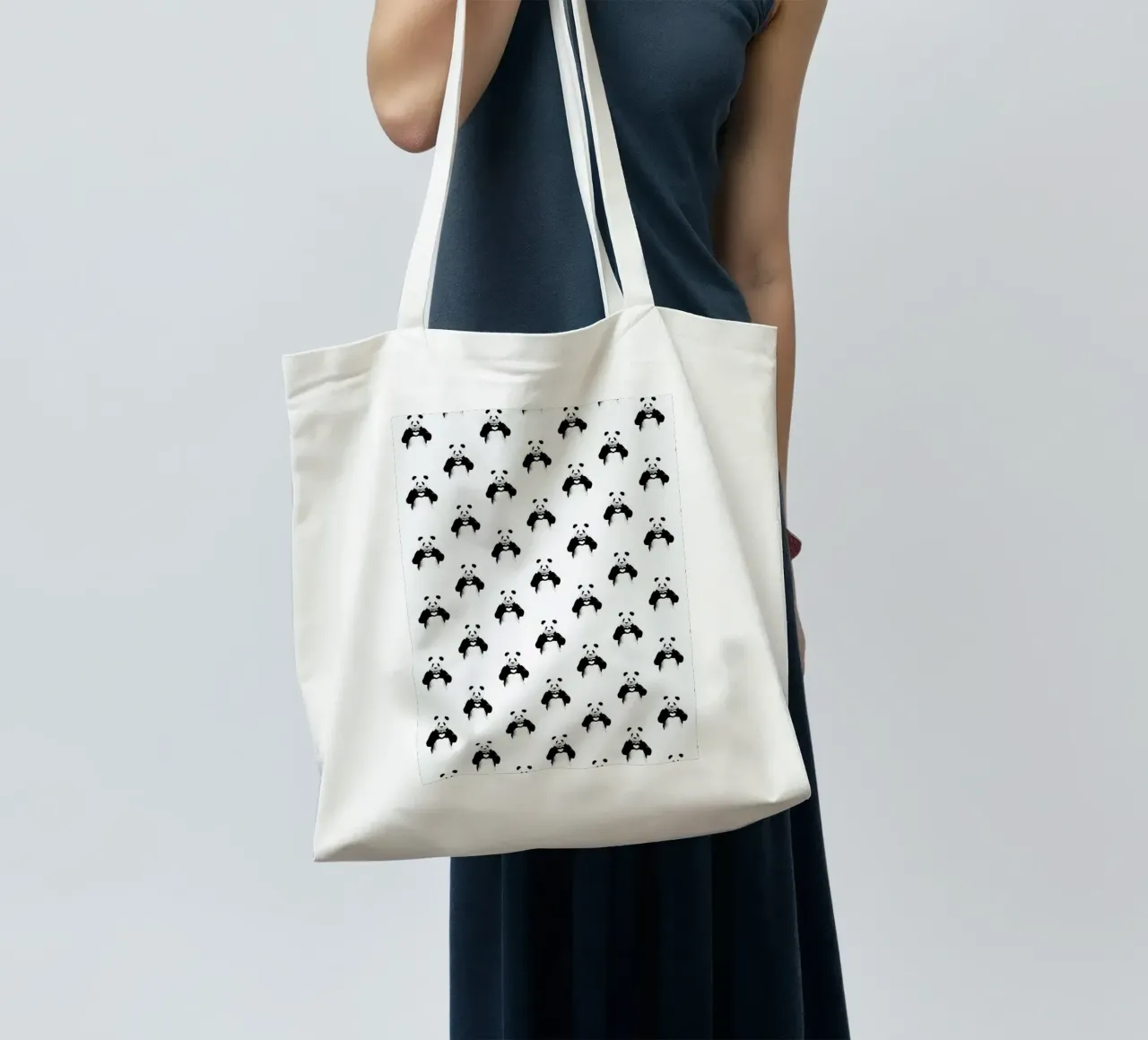 All You Need Is Love Pattern borsa in juta da Balazs Solti