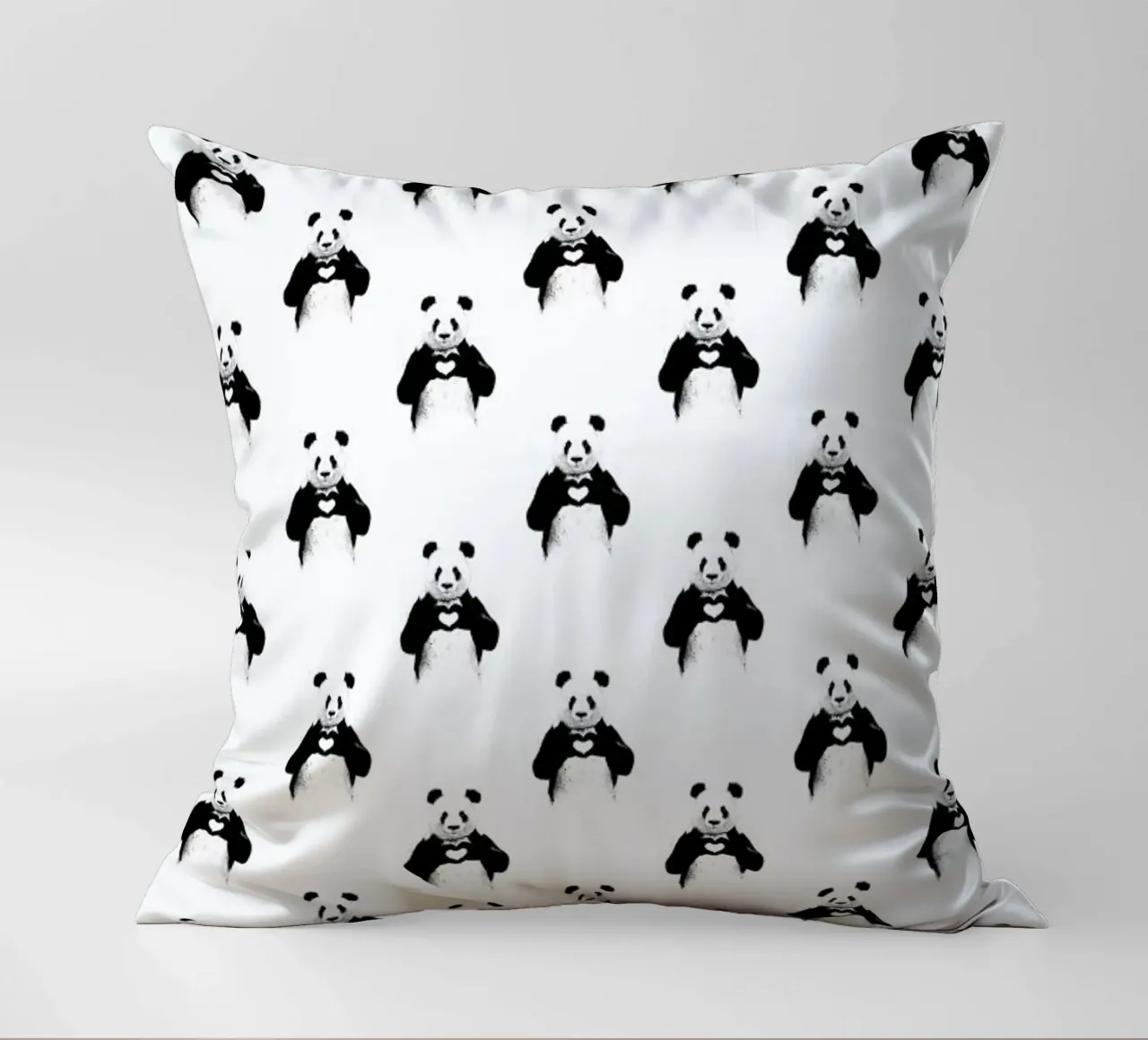 All You Need Is Love Pattern cuscino da Balazs Solti