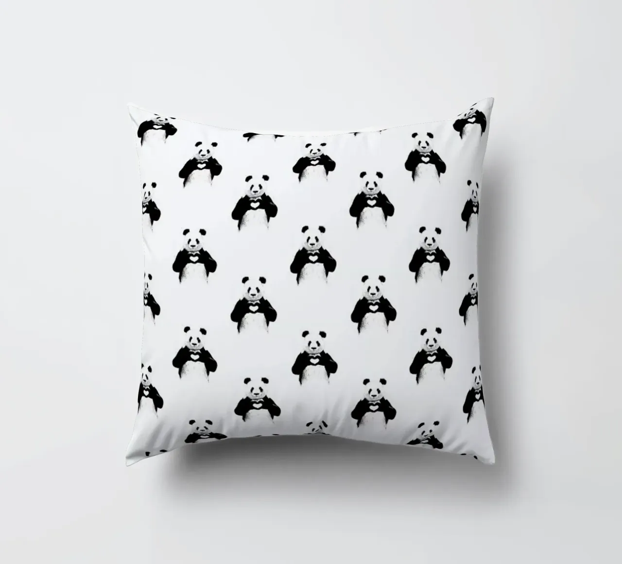 All You Need Is Love Pattern cuscino da Balazs Solti